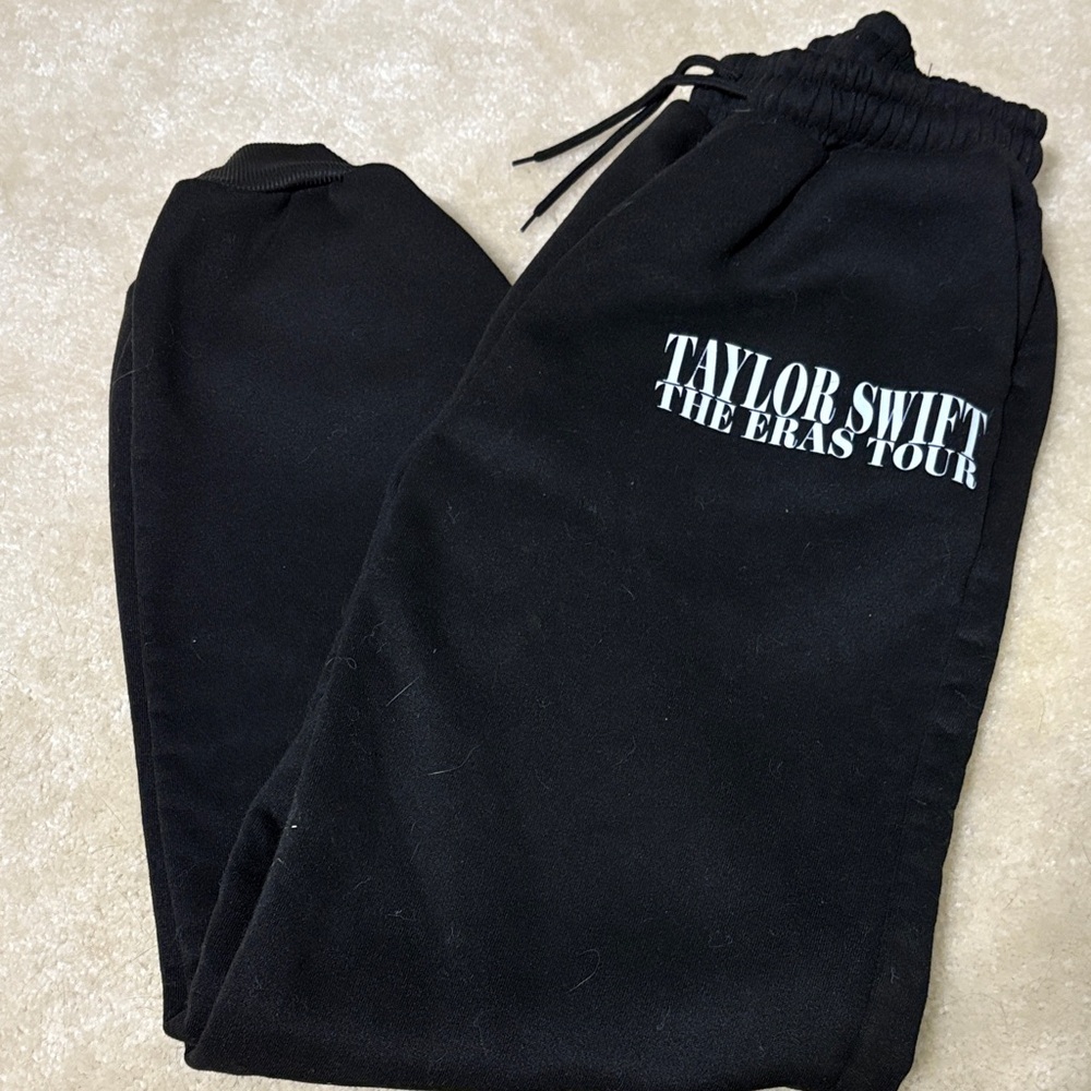 Black Taylor Swift The Eras Tour Sweatpants